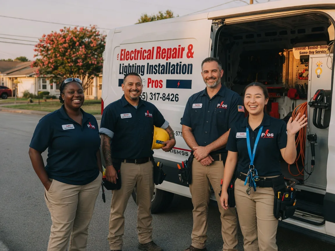 Licensed Electrician company in Milam, TX